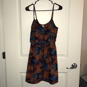 Super cute zipper mini dress